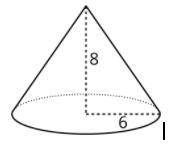 HURRY IM BEING TIMED!!!

Here is a cone.What is the area of the base? Express your answer in terms
