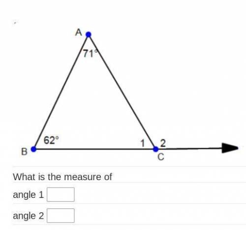 What are the angle measures of this triangle? I WILL GIVE BRAINLIEST!