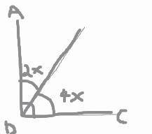 Find the value of x in the following diagrams (I drew them instead)