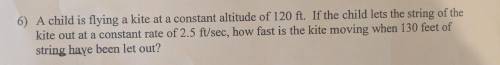 AP Calc Related Rates Question
