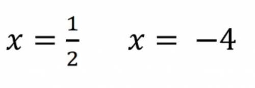 Encuentra la ecuación que corresponde a las siguientes raíces