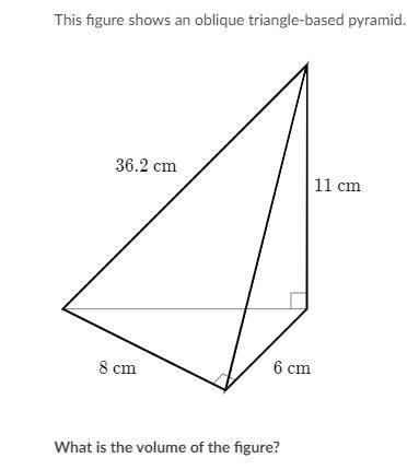 Do this please!!! It's an easy exercise of finding the volume of a pyramid