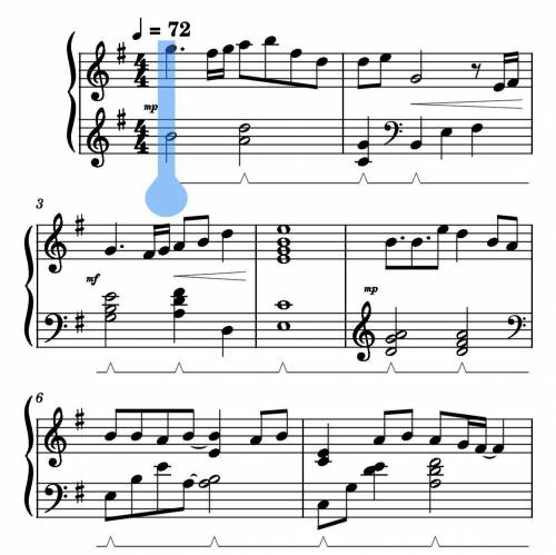 What letters are all these notes? New to piano .