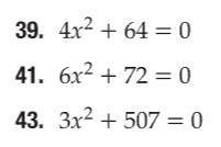 How would I solve these equations?