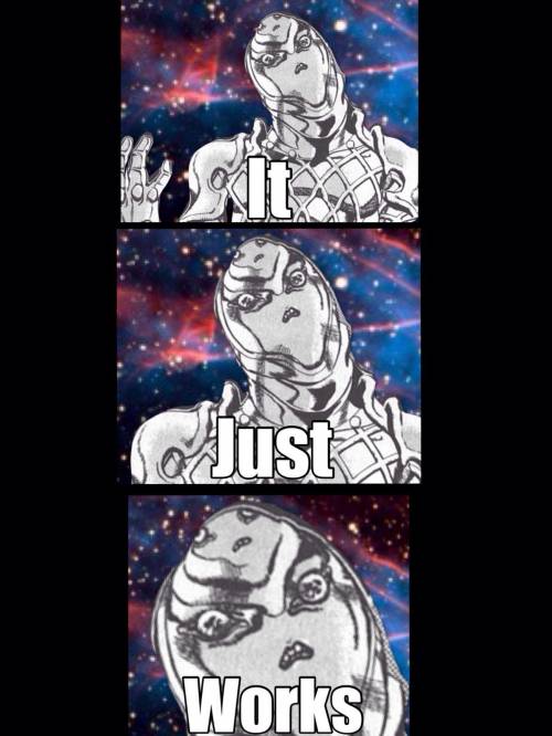 For the jojo fans that still wonder on what king crimsons ability

it justW O R K S