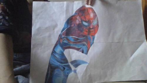 Why is my spiderman drawing coming out so bad?!?!