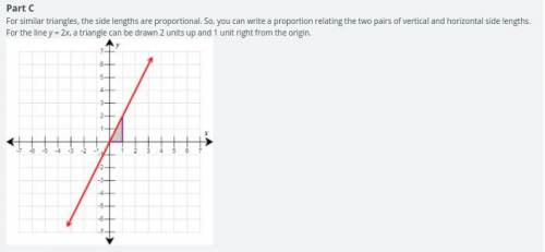 Write a proportion relating the side lengths of the triangle to any other triangle that has the lin