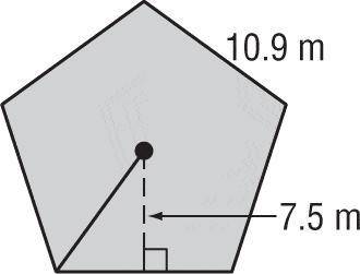 Find the area of this regular polygon. Please help