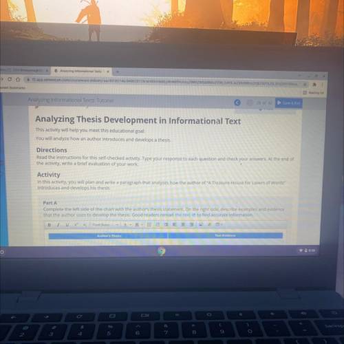 Analyzing Thesis Development in Informational Text

This activity will help you meet this educatio