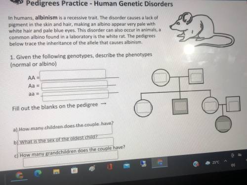 Is anyone good at biology ? Urgent help needed, thanks