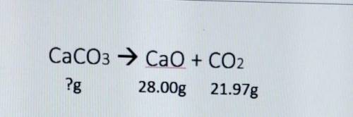 HELP ME OUT PLEASE

A chemical reaction in which calcium carbonate (CaCO3) is decomposed (broken d