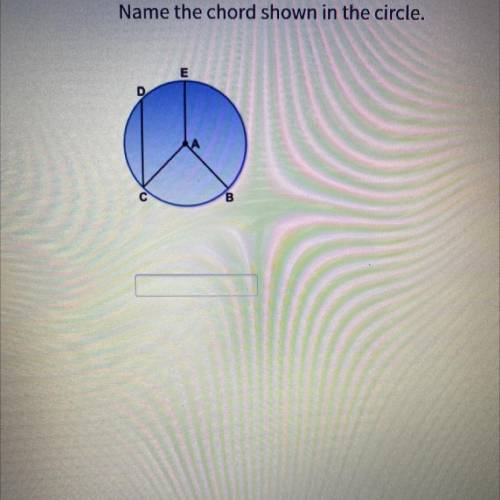 Name the chord shown in the circles