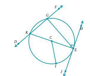 Give chord 
give a scant line
give a tangent line