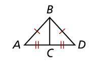 GEOMETRY PROOFS!

Given: AB ≅ DB; AC ≅ DC 
Prove: ABC ≅ DBC
refer to attachments
WILL GIVE BRAINLI