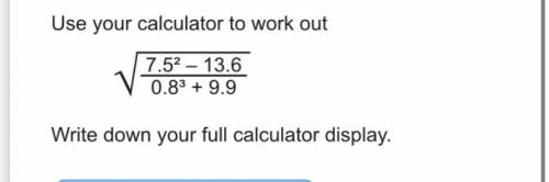 Work out and show full calculator display