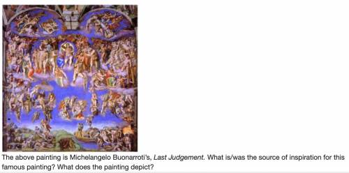 What is the source of inspiration for Last Judgement? What does the painting depict?