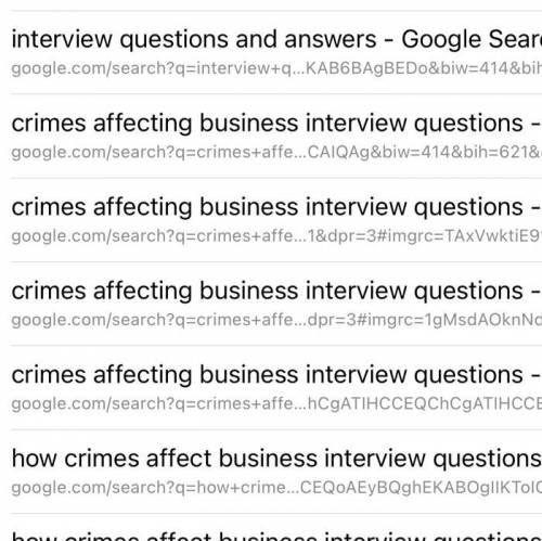 Questions you could if you’re interviewing a business owner whose business been affected by crime