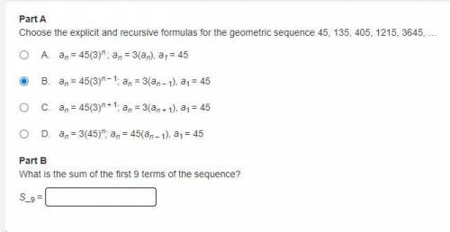 Help i need the sum. for the geometric sequence