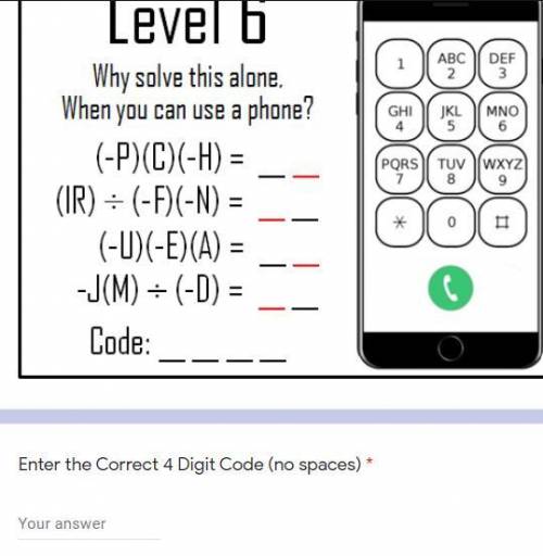 What is the answer to level 6