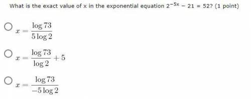 Someone help if ya know about exponential functions and/or logarithms
