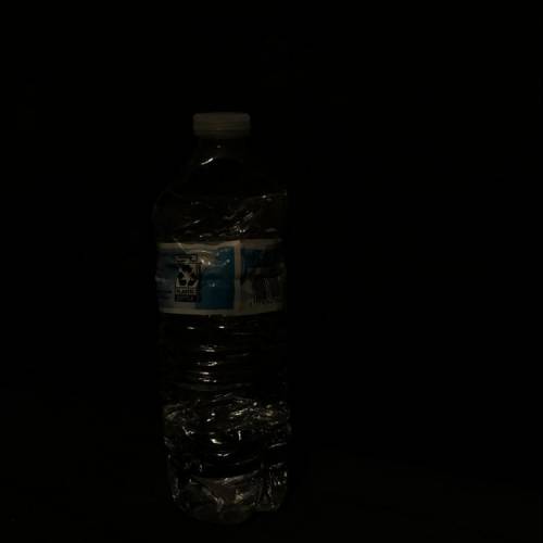 1. The image shows a water bottle.