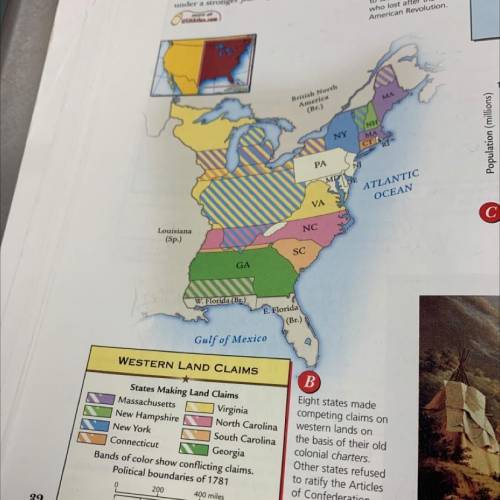 * United States History *

celand
e Location
4. Look at the maps “Western Land Claims” and “United