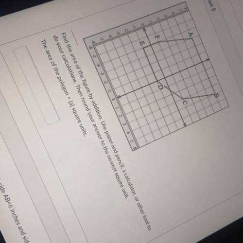 What is the area of the polygon =[a] square units