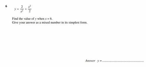 Solve question 5 all steps