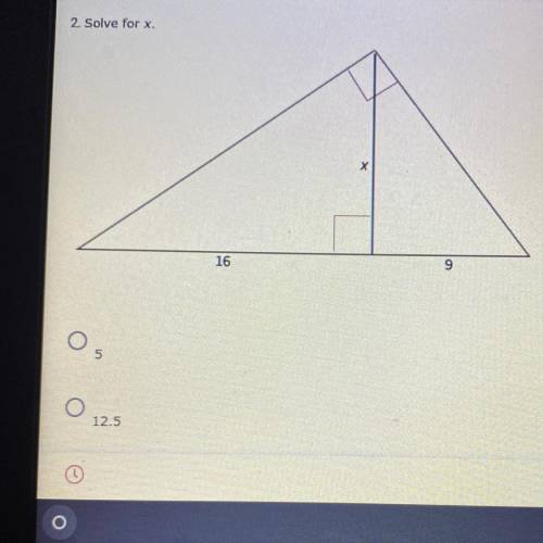 Need help asap!! :) 2. Solve for x.