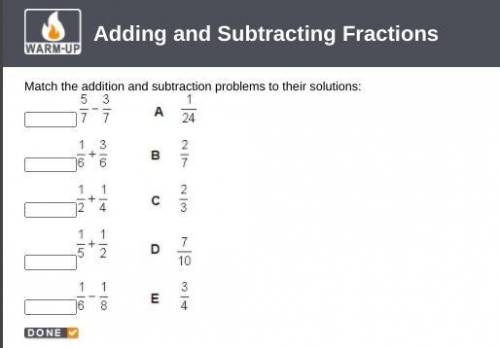 H.E.L.P 100 POINTS!!! Match the addition and subtraction problems to their solutions: (See the pict