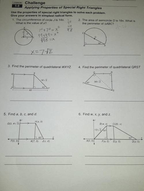 I already did #1 but I'm not entirely sure if I got it right. please help me with all of the proble