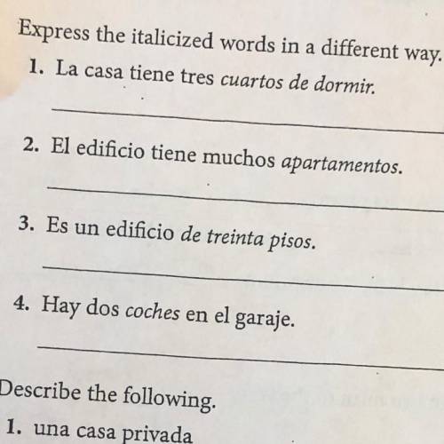 I need some help with my spanish homework, i am giving brainliest :)