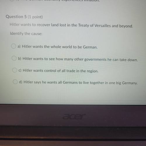 History! 2 Questions! ASAP 
Due after 4 hours! Please answer both of them! They are #4 & #5