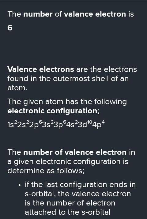 How many valence electrons does the following isotope have?