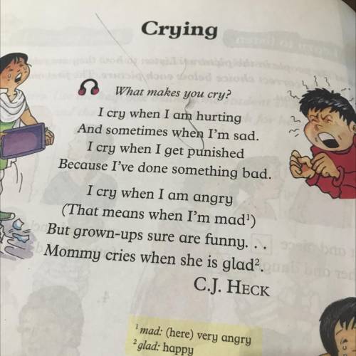 Crying by C.J HECK summary