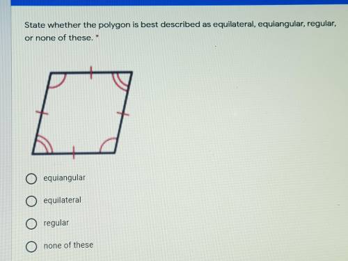 Geometry - describing a polygon.