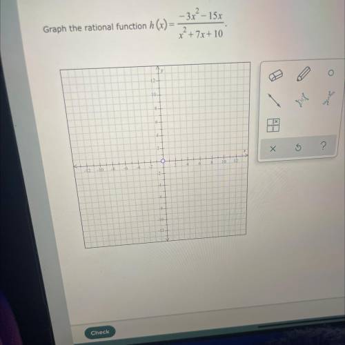 Graph the rational Function