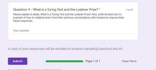 What is a Turing Test and the Loebner Prize?