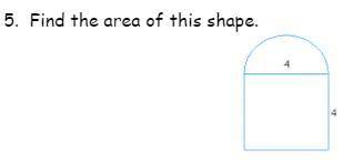 Find the area of these shapes: