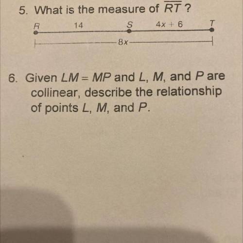 How do I do this number 5 and 6