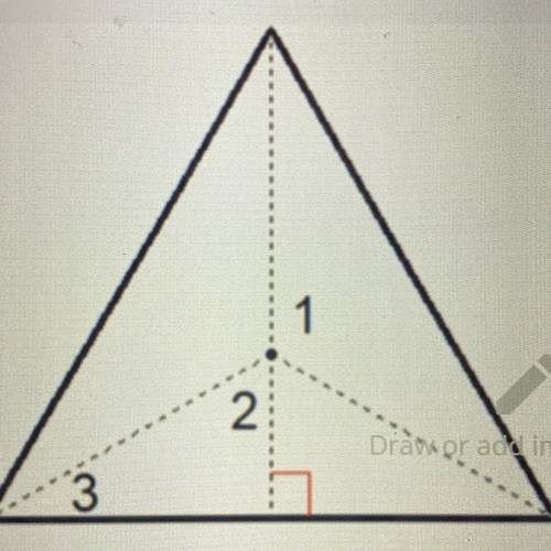 Name the regular polygon and the find the measure of each numbered angle.