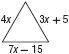 What are the lengths of the sides of this equilateral triangle?