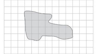 Estimate the area of irregular shape 
(Will Give Brainliest)