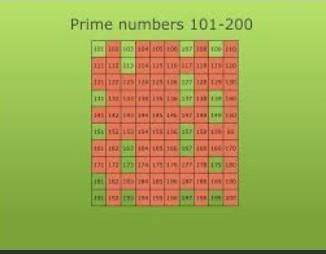 Prime number after 167, 118, 82, 57, 41,