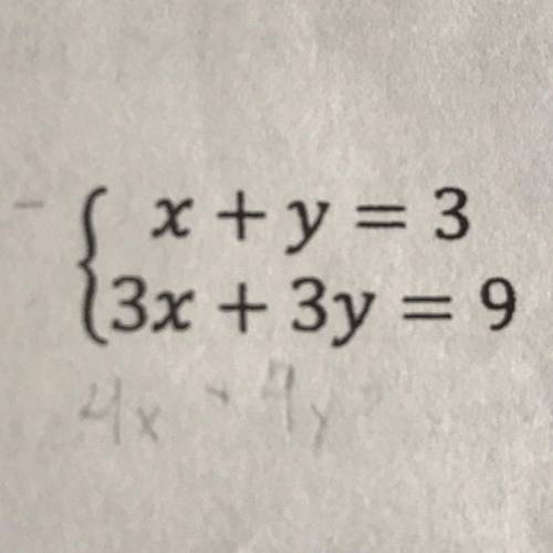 I have a system of equations I don’t remember how to do :|

I forgot how to solve this, and I forg