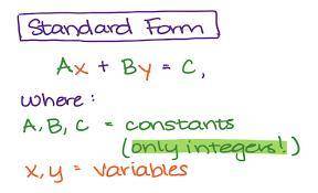 What is the simple definition of standard form