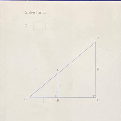 Solve similar triangles (advanced)