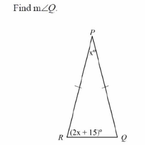 I don’t know how to solve for m