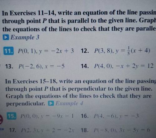 Hey guys ! i need some help with #12 and #16 here are the directions below. please help me out and