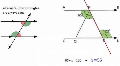 PLEASE HELP I HAVE BEEN TRYING FOR 2 DAYS!!!

In the figure shown, line AB is parallel to line CD.